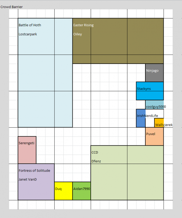 Dublin ComicCon Layout