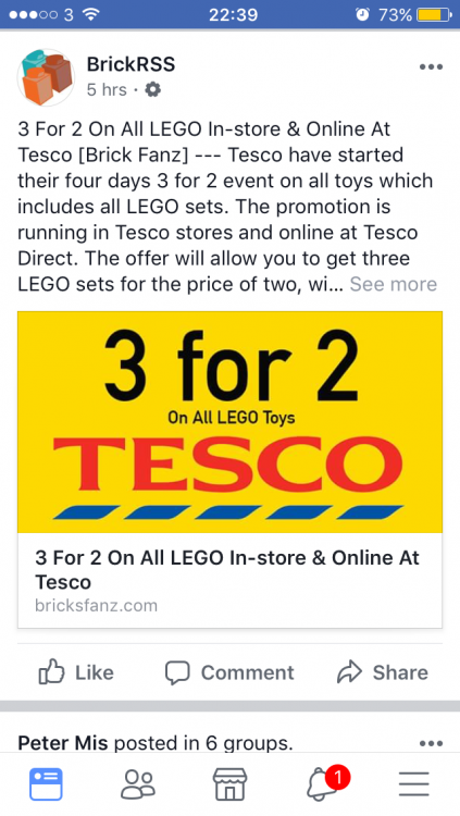 Tesco 3 for 2